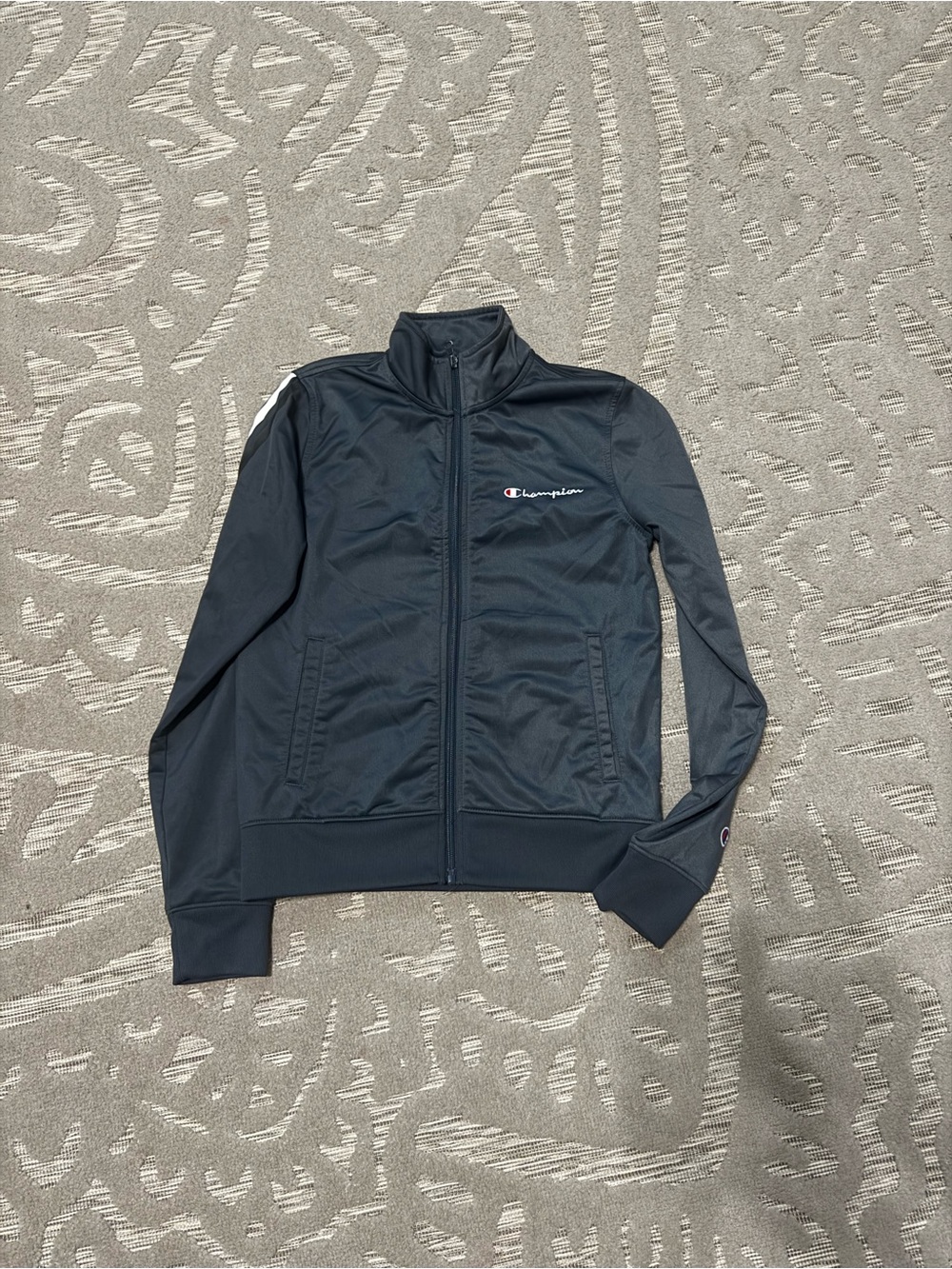 Champion Kids Unisex Gray Sports Jacket